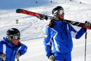  Los instructores de esquí 